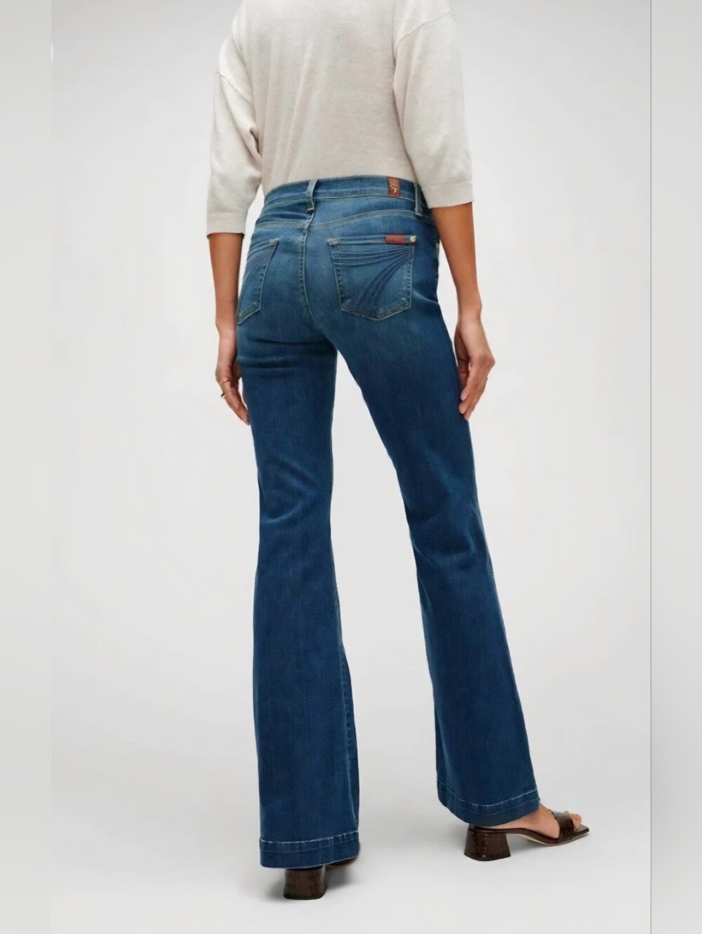 Women's 7 For All Mankind Dojo Trouser Jeans Size 27